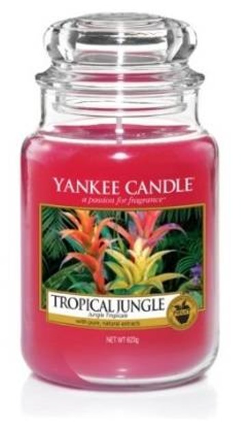 Yankee Candle Świeca zapachowa Słoik duży Tropical Jungle 623g