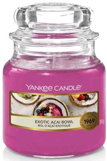Yankee Candle Świeca zapachowa słoik mały Exotic Acai Bowl 104g