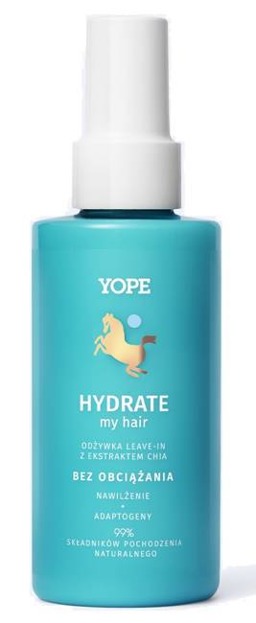 Yope Hydrate My Hair odżywka leave-in z ekstraktem w sprayu chia 150ml