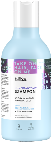 so!flow Humektantowy szampon włosy o każdej porowatości 400ml
